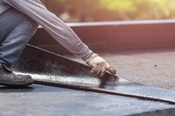 Professional Waterproofing technician working in Young America, MN